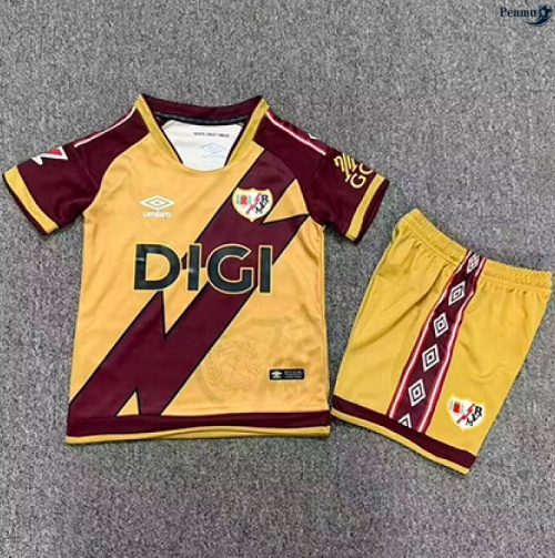 Camisola Futebol Rayo Vallecano Enfant Terceiro Equipamento 2026-2027