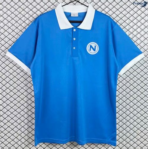 Camisola Futebol Retrô Naples Principal Equipamento 1965-66