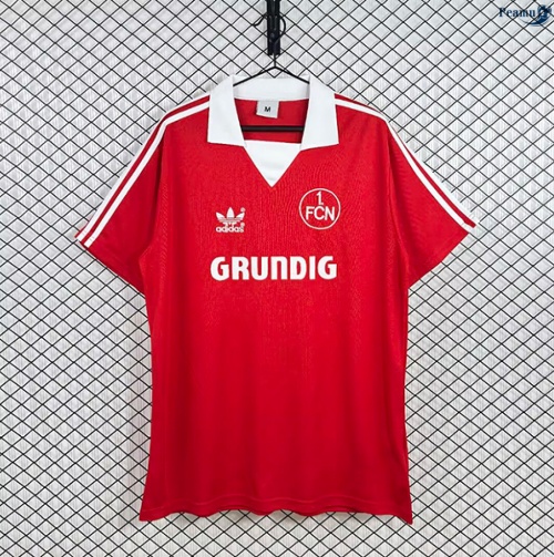 Camisola Futebol Retrô Nürnberg Principal Equipamento 1977-79