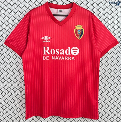 Camisola Futebol Retrô Osasuna Principal Equipamento 1987-90
