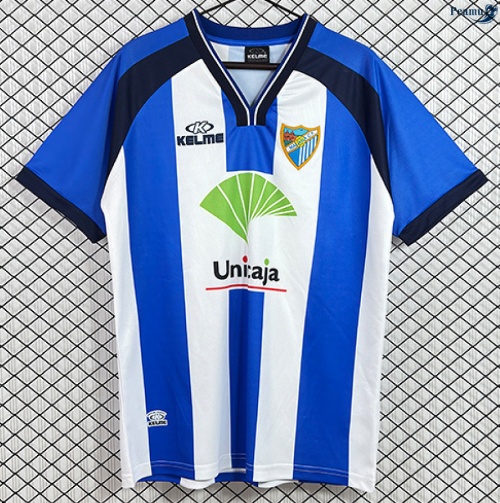 Camisola Futebol Retrô Malaga Principal Equipamento 1999-01
