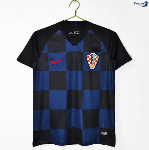 Camisola Futebol Retrô Croacia Alternativa Equipamento 2018