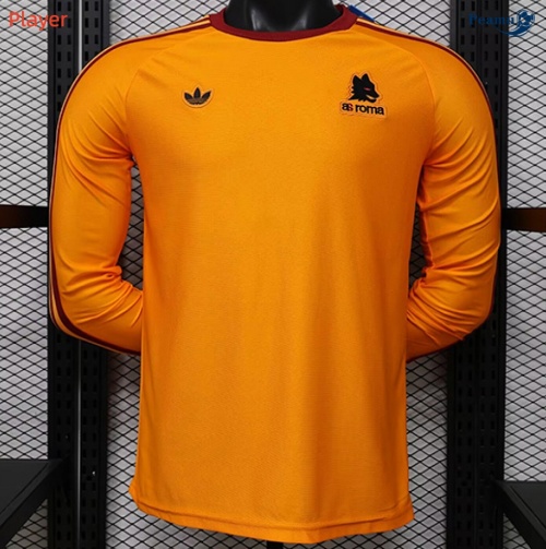 Camisola Futebol AS Roma Player Equipamento Retro Manga comprida 2026-2027