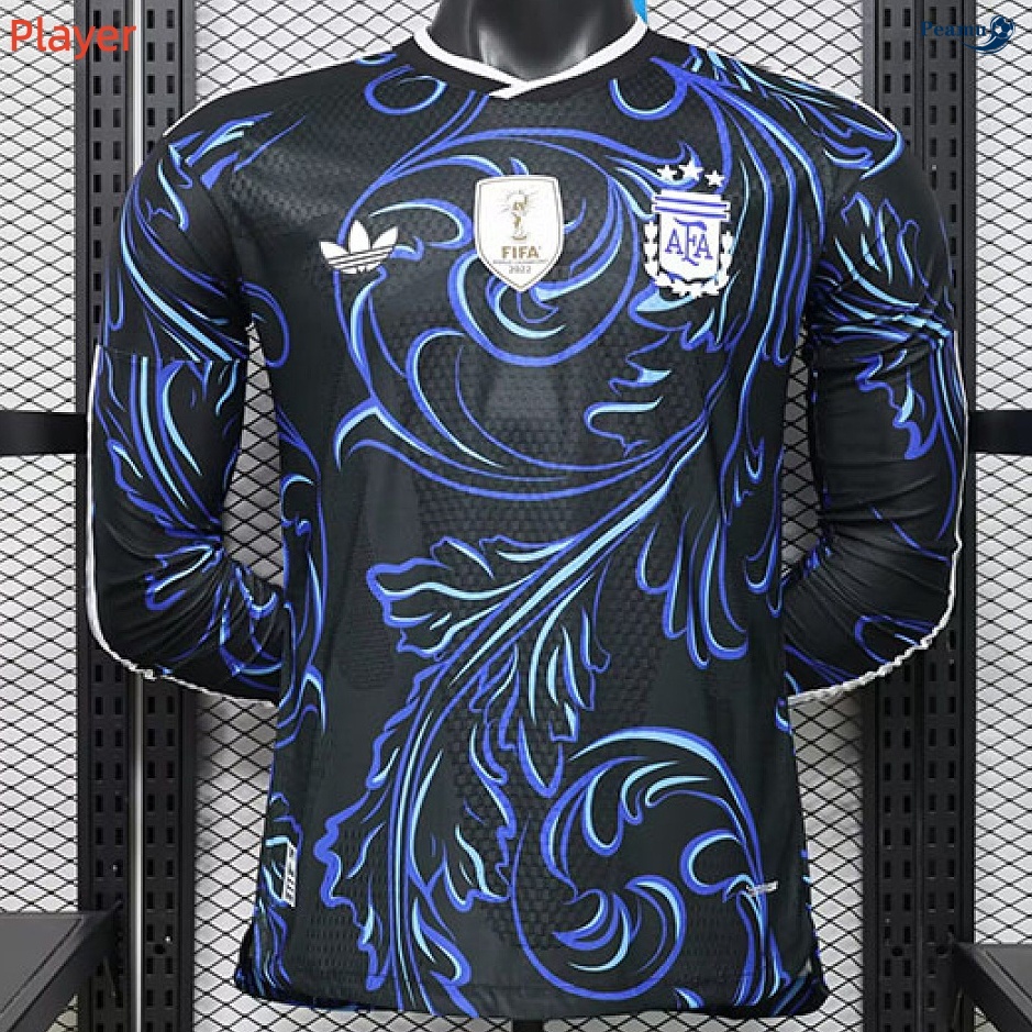 Camisola Futebol Argentina Player Alternativa Equipamento Manga comprida 2026-2027