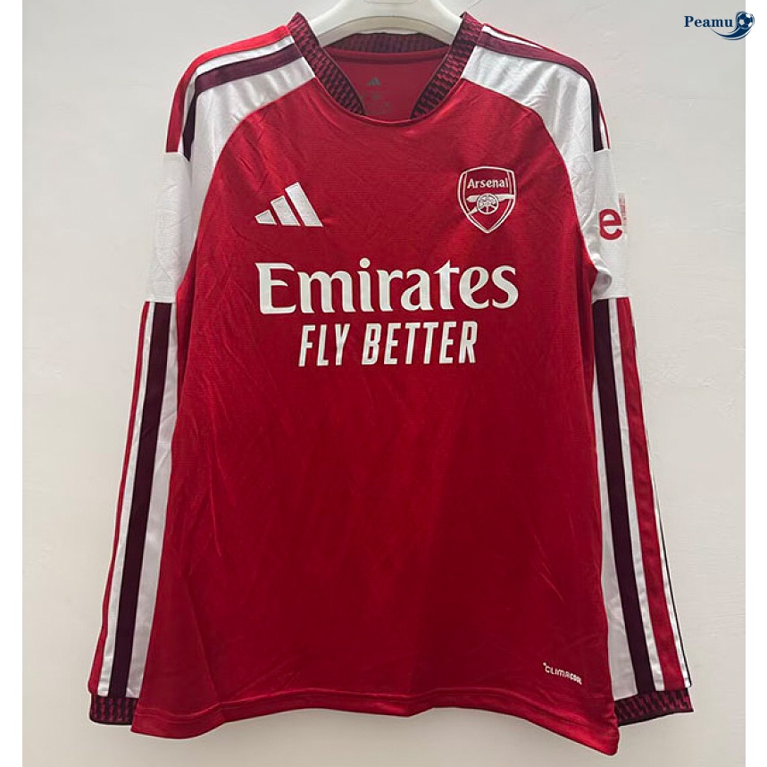 Camisola Futebol Arsenal Principal Equipamento Manga comprida 2026-2027