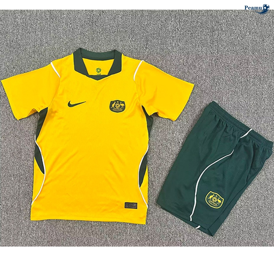 Camisola Futebol Australia Crianças Principal Equipamento 2026-2027