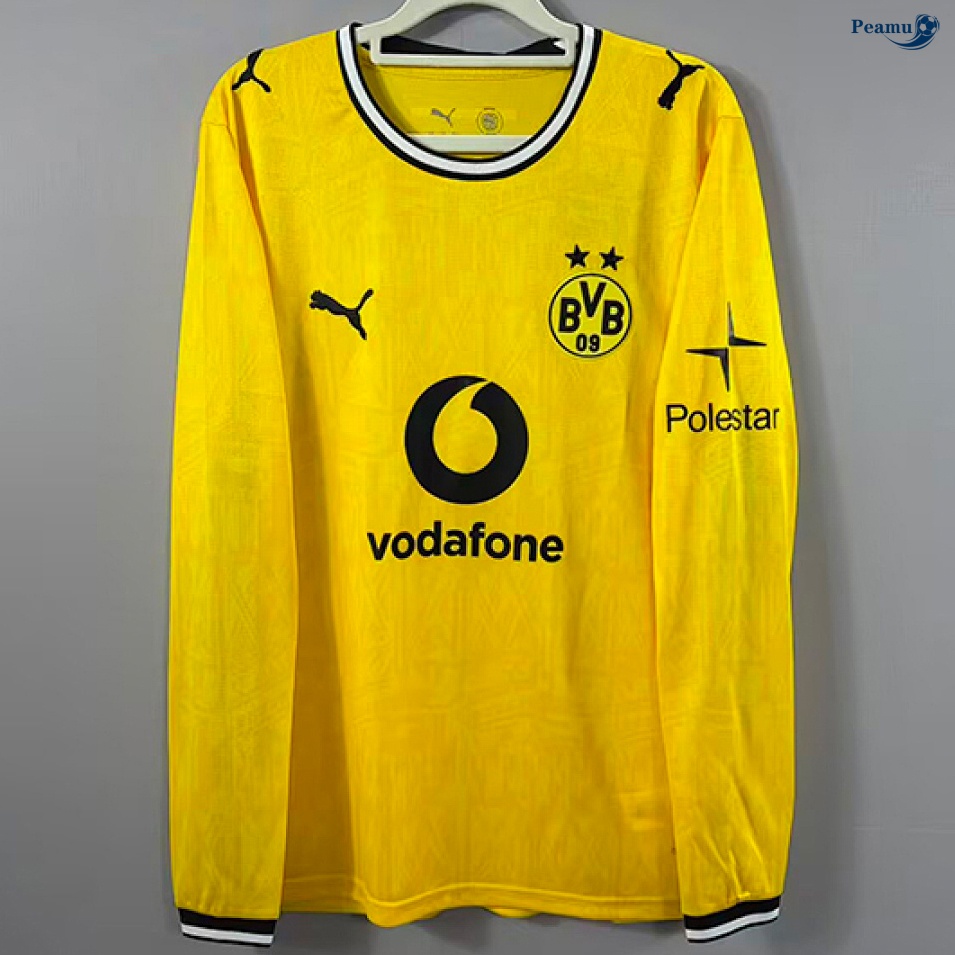 Camisola Futebol Borussia Dortmund Principal Equipamento Manga comprida 2026-2027