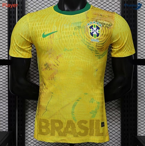 Camisola Futebol Brasil Equipamento Player especial Amarillo 2026-2027