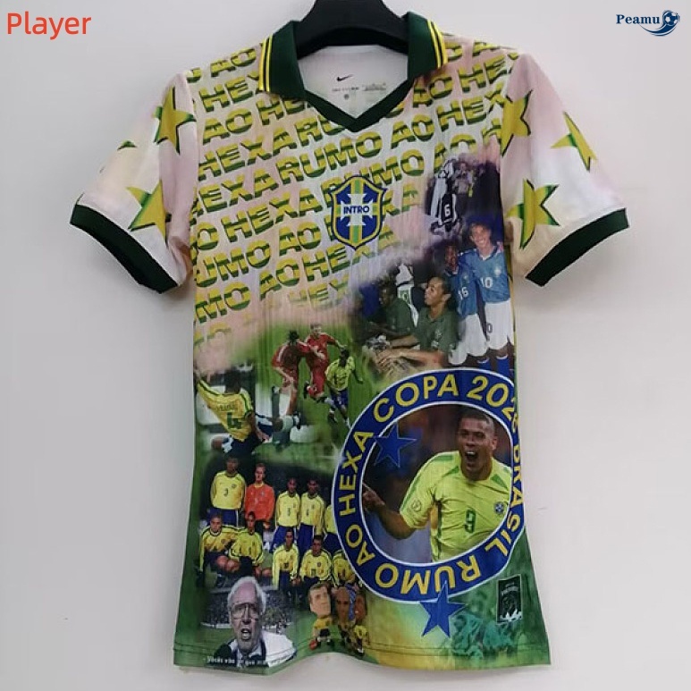 Camisola Futebol Brasil Player Equipamento especial 2026-2027
