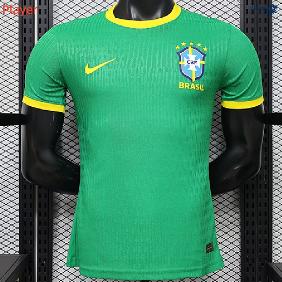 Camisola Futebol Brasil Player Equipamento especial verde 2026-2027