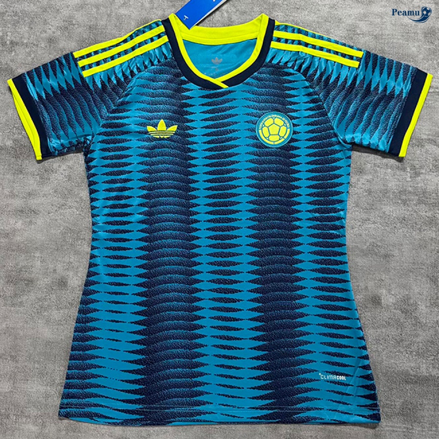 Camisola Futebol Colombia Mujer Alternativa Equipamento 2026-2027