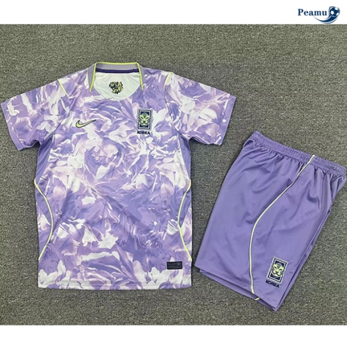 Camisola Futebol Coreia Crianças Alternativa Equipamento 2026-2027