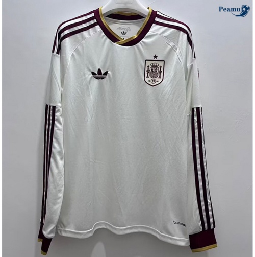 Camisola Futebol Espanha Alternativa Equipamento Manga comprida 2026-2027