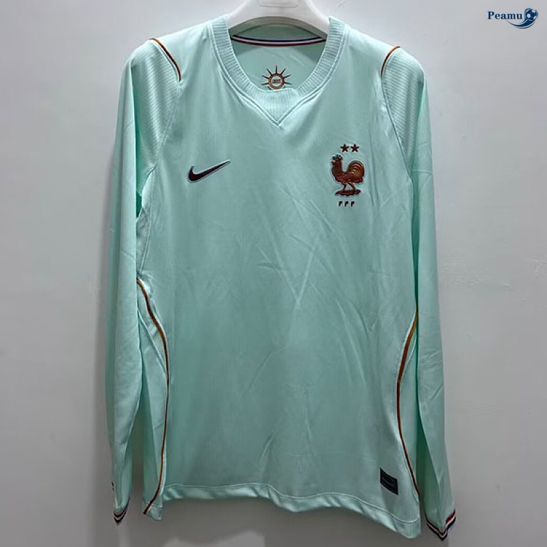 Camisola Futebol França Alternativa Equipamento Manga comprida 2026-2027