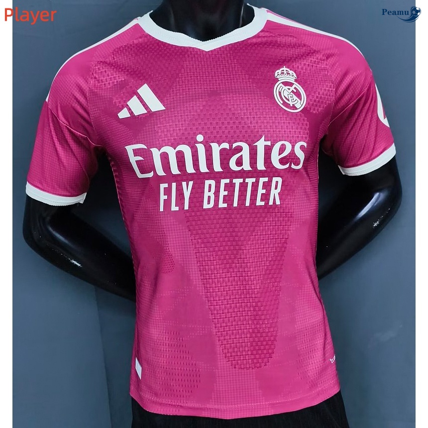 Camisola Futebol Real Madrid Player Equipamento vermelho 2026-2027
