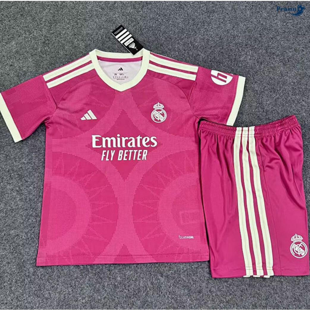 Camisola Futebol Real Madrid Crianças Equipamento vermelho 2026-2027