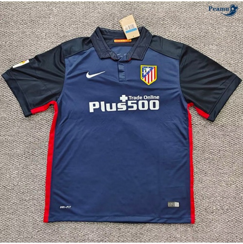 Camisola Futebol Retrô Atletico Madrid Alternativa Equipamento 2016-17