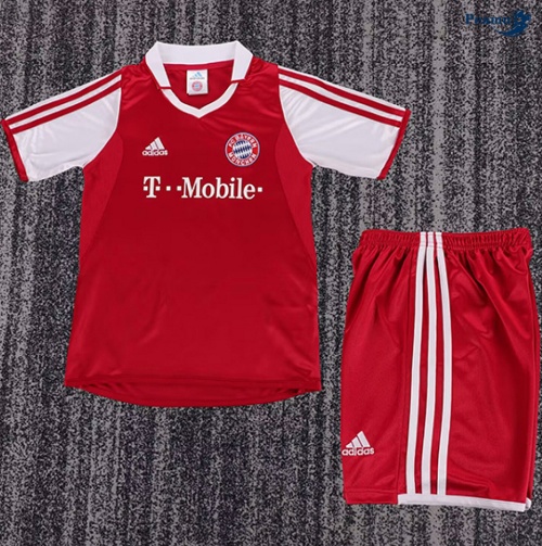 Camisola Futebol Retrô Bayern de Munique Crianças Principal Equipamento 2003-04