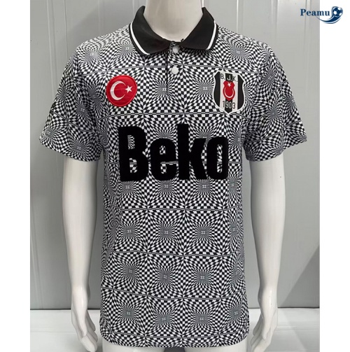 Camisola Futebol Retrô Besiktas Principal Equipamento 1991-92