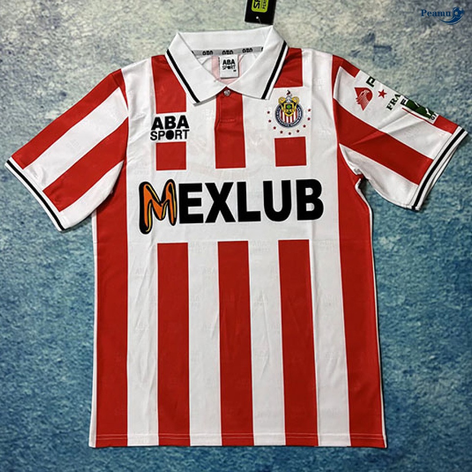Camisola Futebol Retrô Chivas Principal Equipamento 1994-95