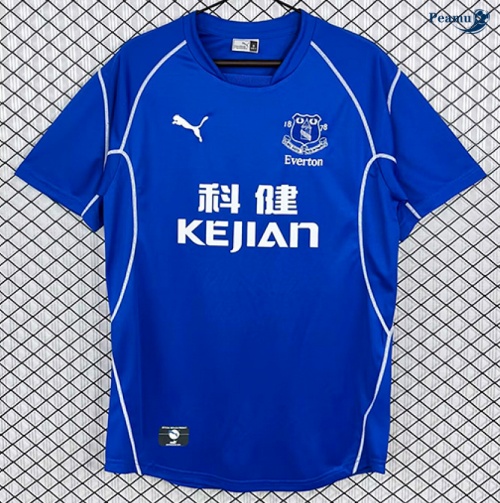 Camisola Futebol Retrô Everton Principal Equipamento 2002-03
