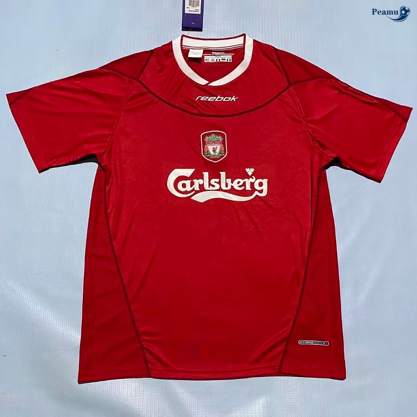 Camisola Futebol Retrô Liverpool Principal Equipamento 2002-04