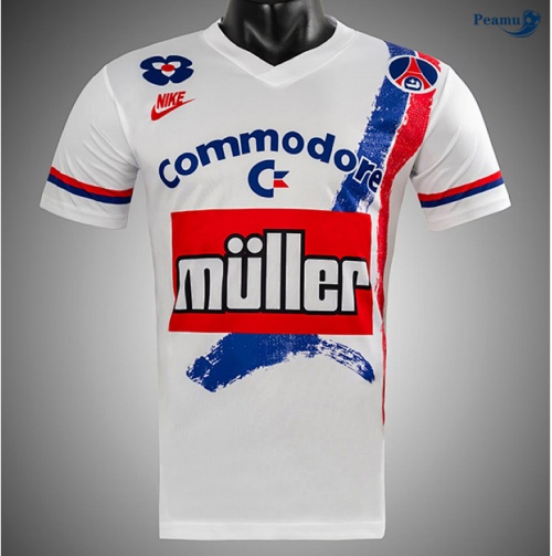 Camisola Futebol Retrô PSG Principal Equipamento 1991-92