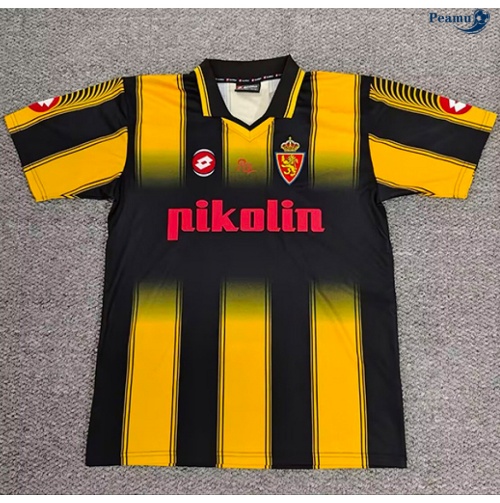 Camisola Futebol Retrô Real Zaragoza Alternativa Equipamento 2003-04