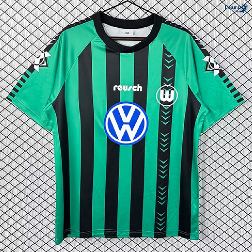Camisola Futebol Retrô VfL Wolfsburg Principal Equipamento 1994-95