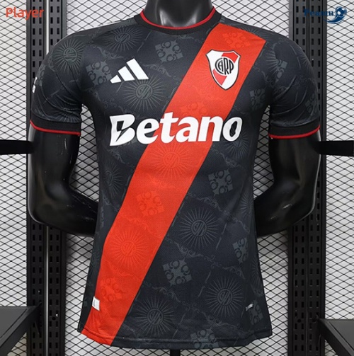 Camisola Futebol River Plate Player Equipamento preto 2026-2027
