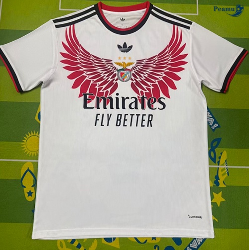 Camisola Futebol Benfica Equipamento Branco 2026-2027