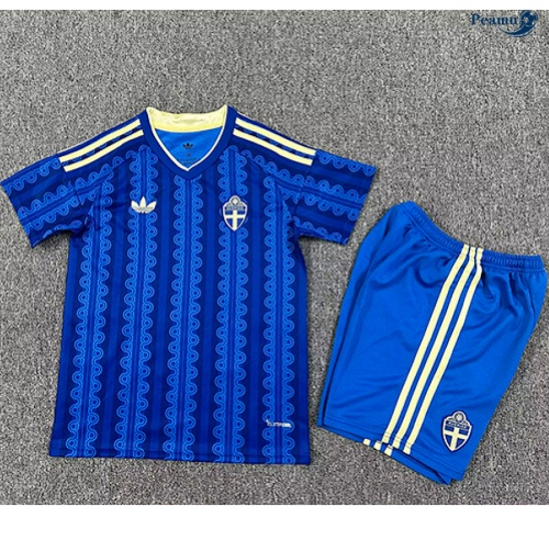 Camisola Futebol Suécia Crianças Alternativa Equipamento 2026-2027