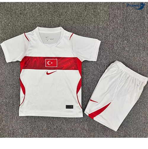 Camisola Futebol Turquia Crianças Principal Equipamento 2026-2027