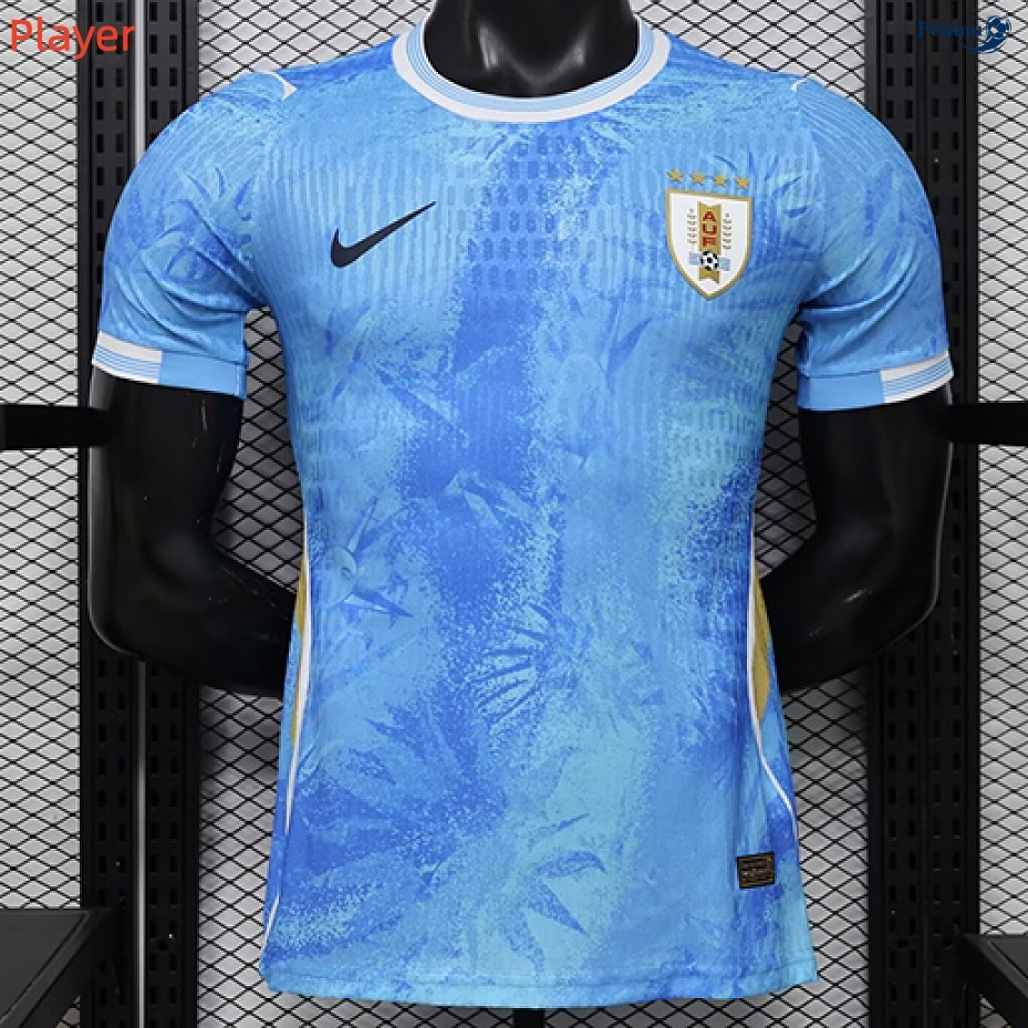 Camisola Futebol Uruguai Player Equipamento especial azul 2026-2027