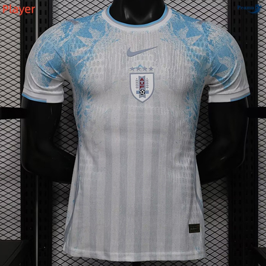 Camisola Futebol Uruguai Player Equipamento especial Branco 2026-2027
