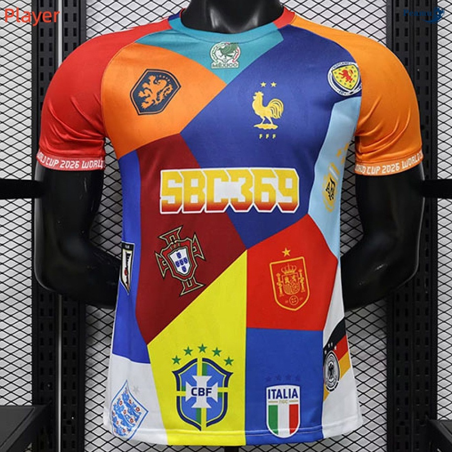 Camisola Futebol World Cup Player Equipamento especial 2026-2027