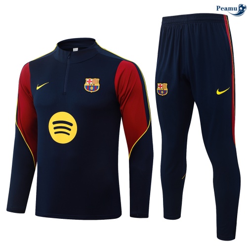 Fato de Treino Barcelona Criancas Azul marino 2026-2027