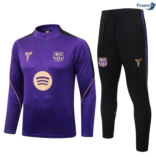 Fato de Treino Barcelona Criancas Roxo 2026-2027