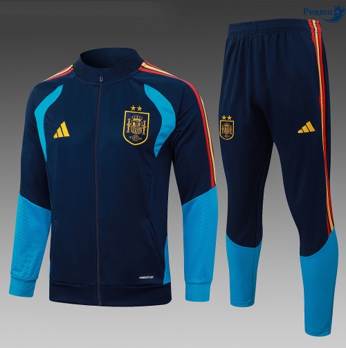 Casaco de Fato de Treino España Criancas Azul marino 2 estrelas 2026-2027