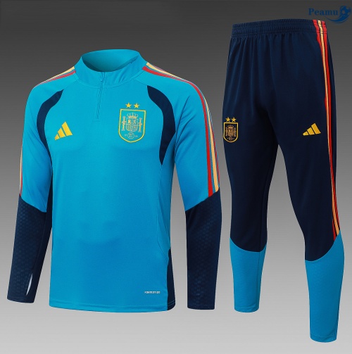 Fato de Treino España Criancas Azul 2 estrelas 2026-2027