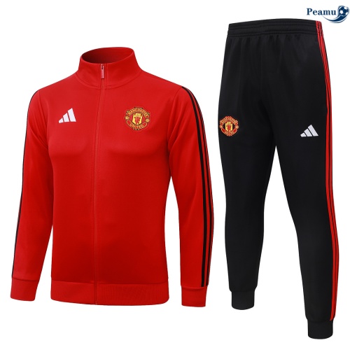 Casaco de Fato de Treino Manchester United Criancas rojo 2026-2027