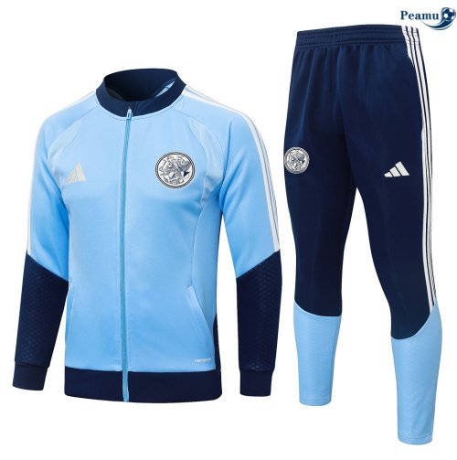 Casaco de Fato de Treino Ajax Azul claro 2026-2027