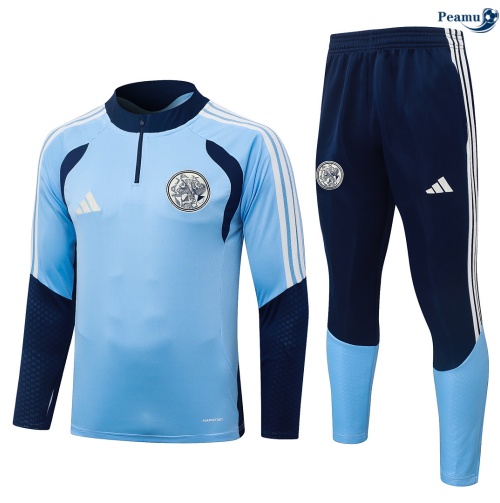 Fato de Treino Ajax Azul claro 2026-2027