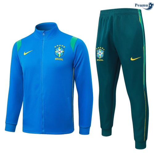 Casaco de Fato de Treino Brasil Azul 2026-2027