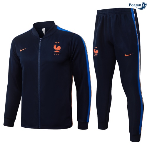 Casaco de Fato de Treino França Azul marino 2026-2027