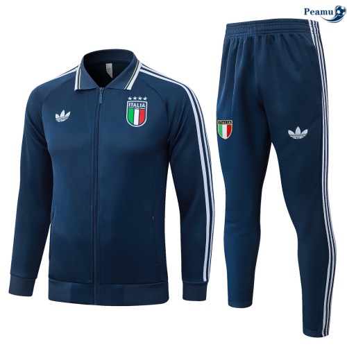 Casaco de Fato de Treino Italia Azul marino 2026-2027