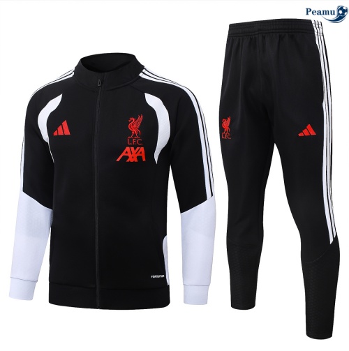 Casaco de Fato de Treino Liverpool negro 2026-2027