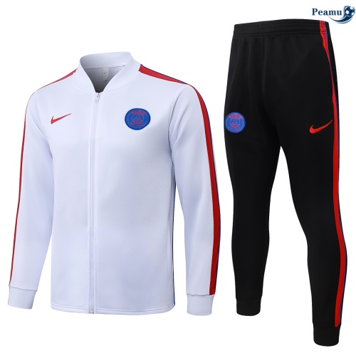 Casaco de Fato de Treino PSG Blanco/rojo 2026-2027