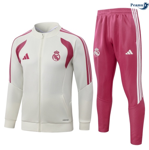 Casaco de Fato de Treino Real Madrid Branco roto 2026-2027