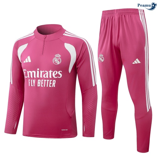 Fato de Treino Real Madrid Rosa 2026-2027